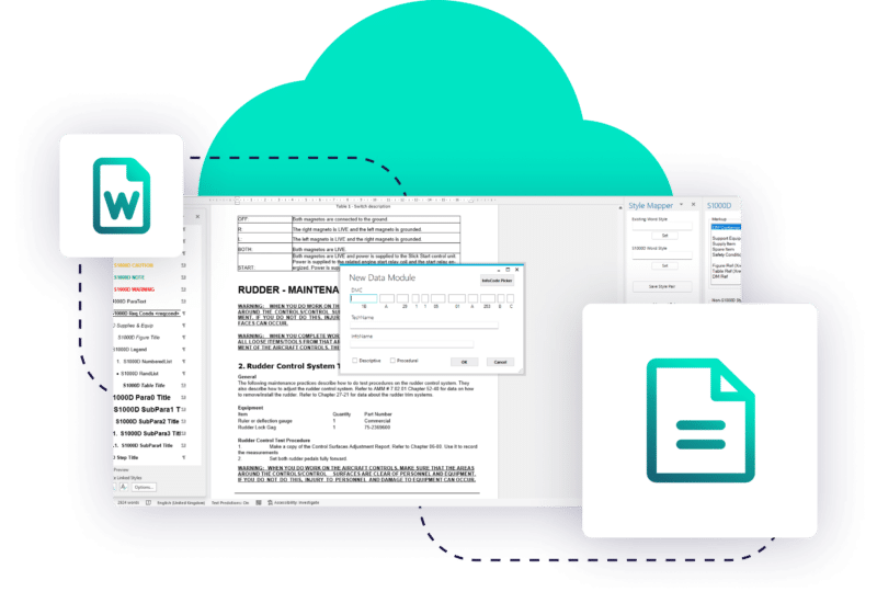 Convert Word to S1000D | Xignal S1000D for Word