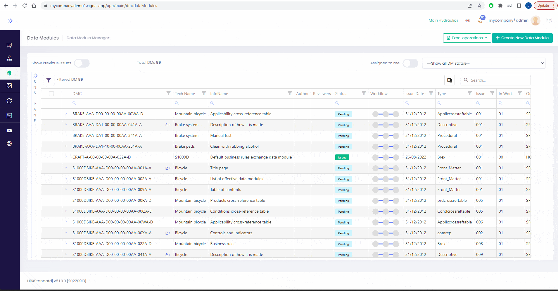 Xignal S1000D Supplier Hub | Xignal