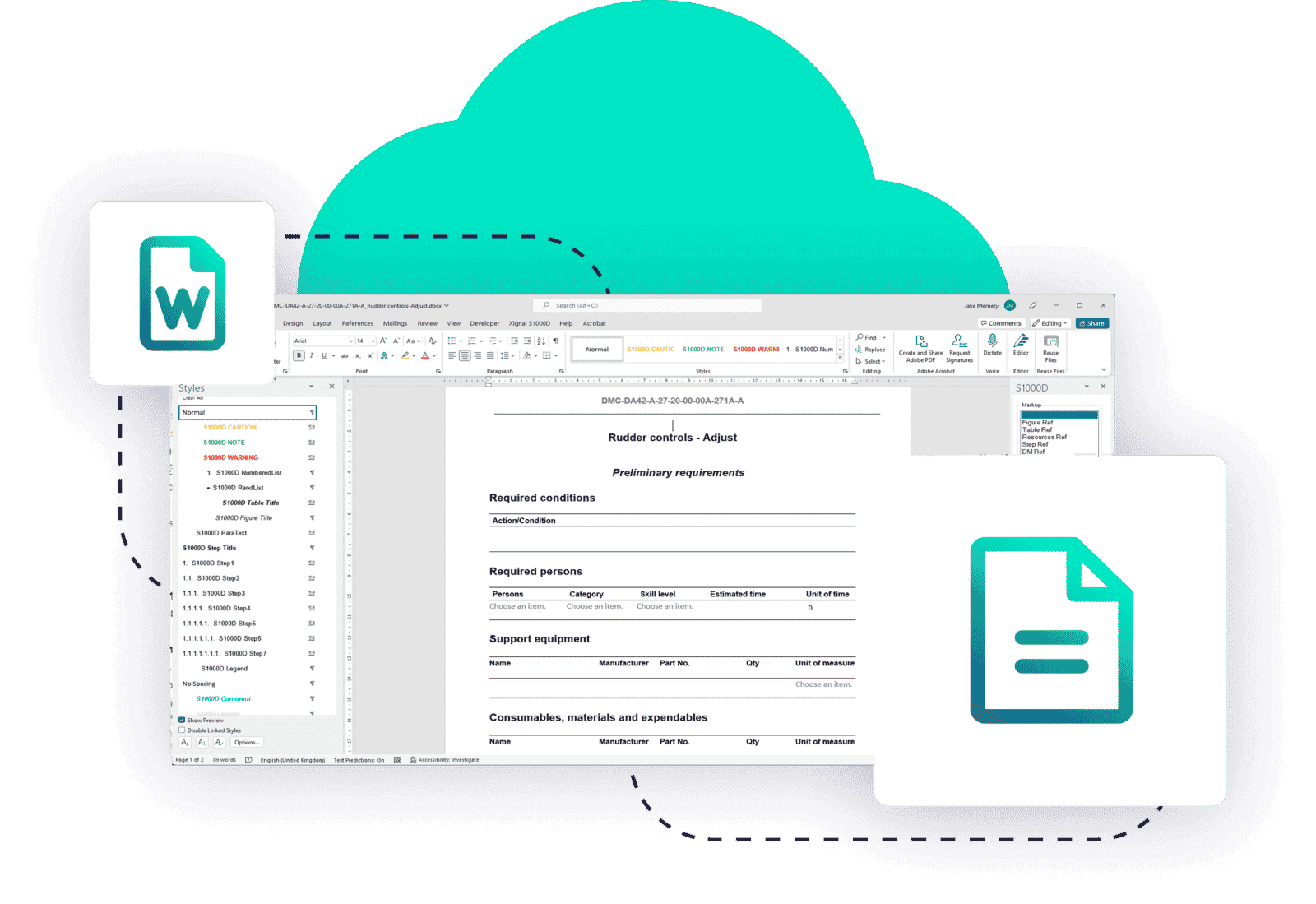 write-s1000d-content-in-word-xignal-add-in-for-ms-word